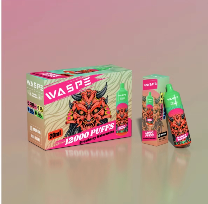 European Union Free Shipping Waspe 12000puffs dispsoable vape pod  Wholesale I vape Mixed Flavors