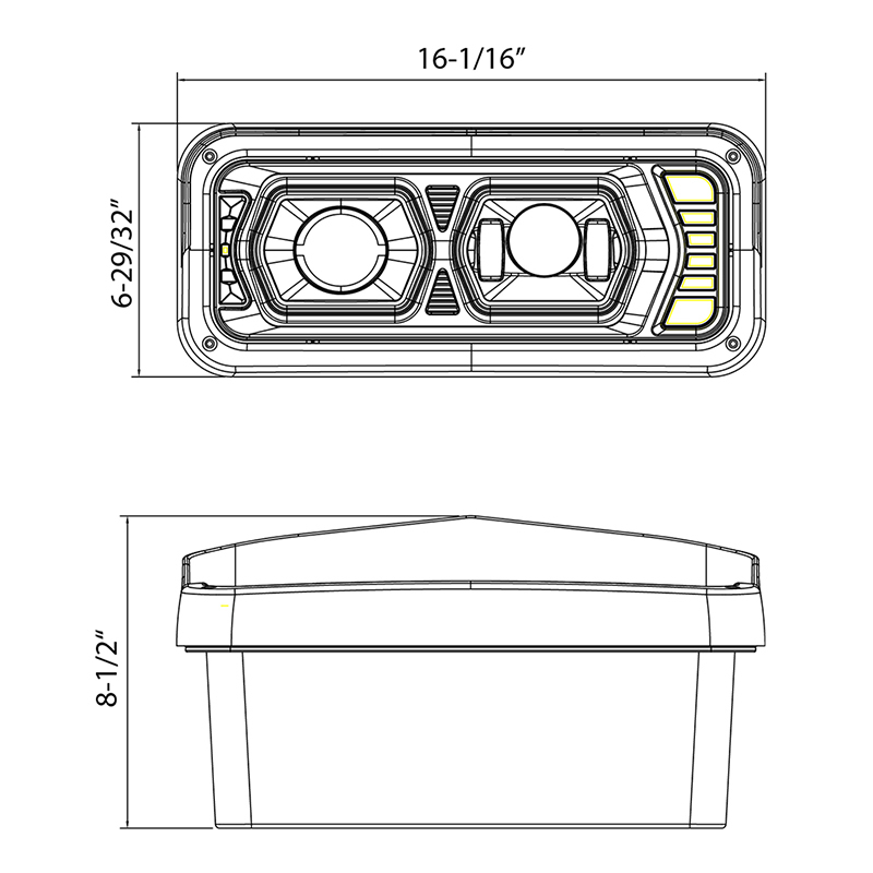 Projector LED Headlight