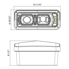 Projector LED Headlight