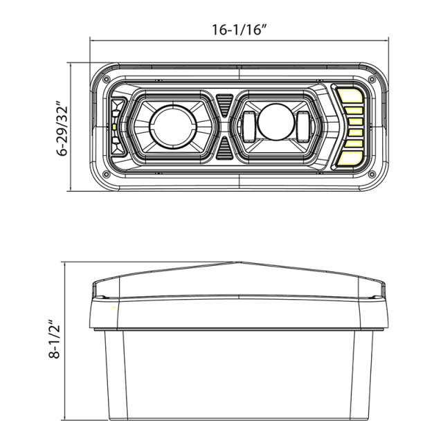 Projector LED Headlight