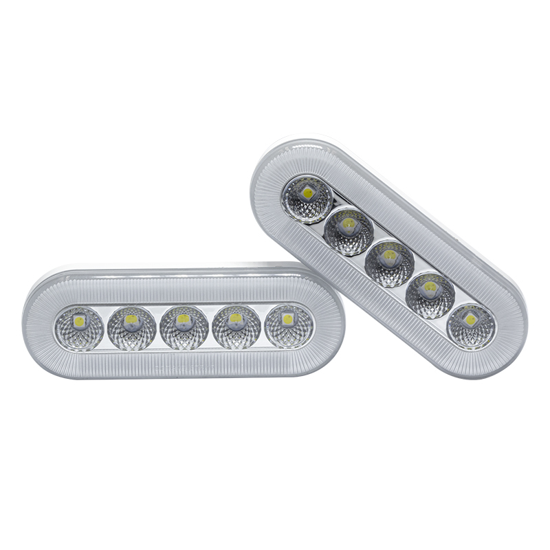 6 Inch Round Stop, Turn & Tail Lights