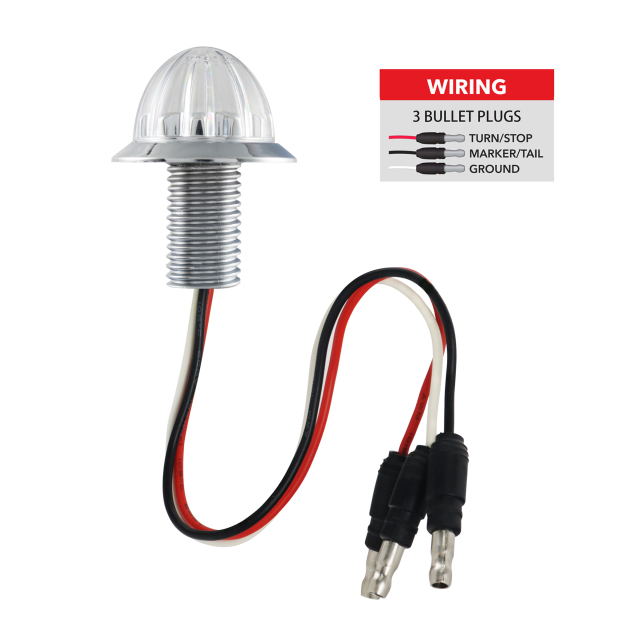 3/4 Inch LED Marker Lights