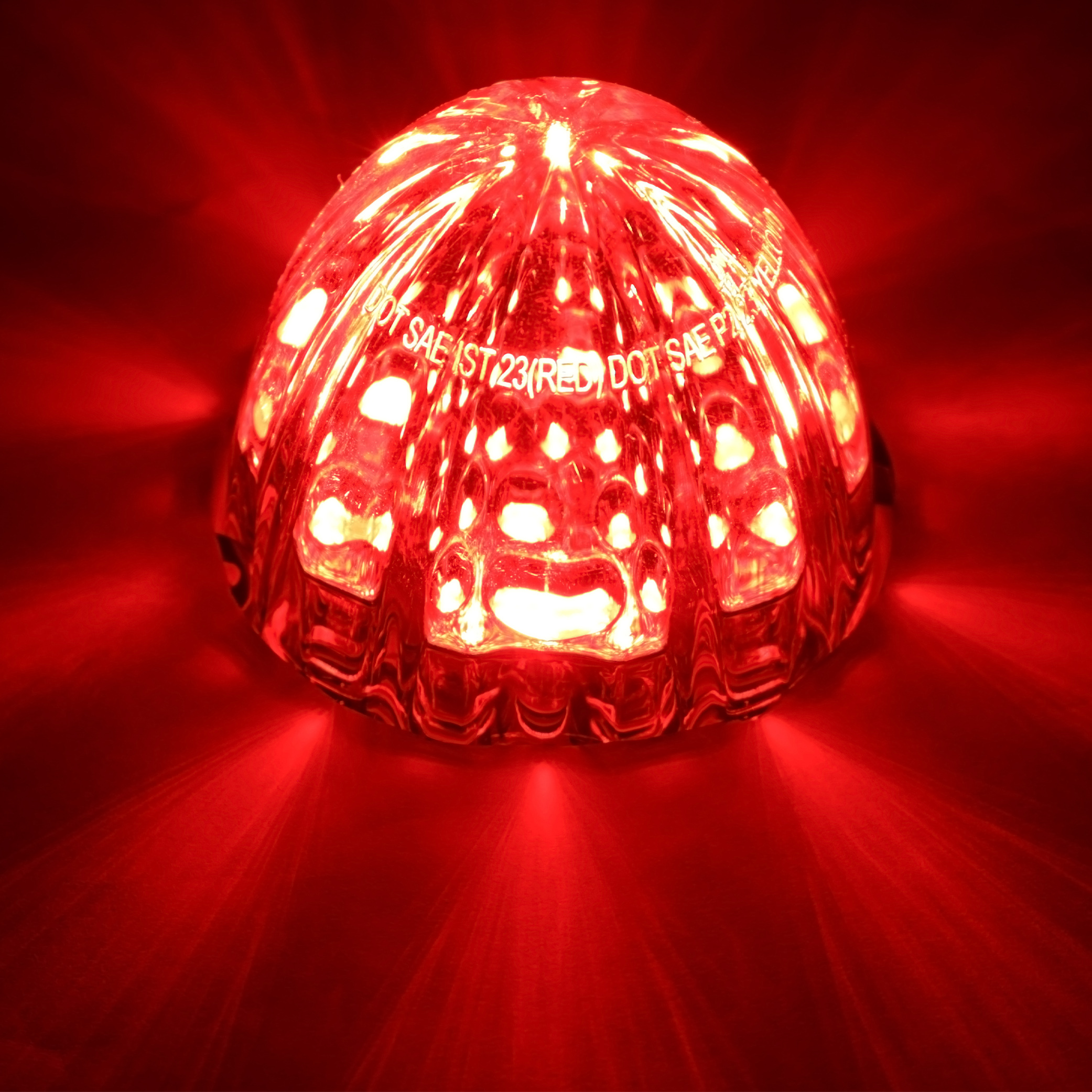 19 LEDs red truck marker watermelon light