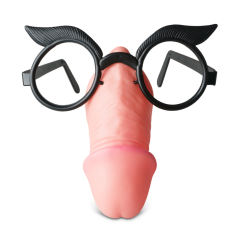 Sexy Male Nose with Eye-glasses