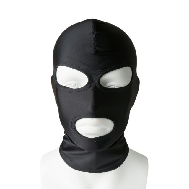 Black Color 3-Hole Hood