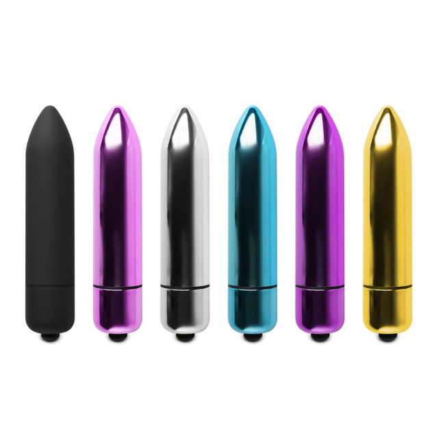 Electroplated Pink Vibrating Bullet