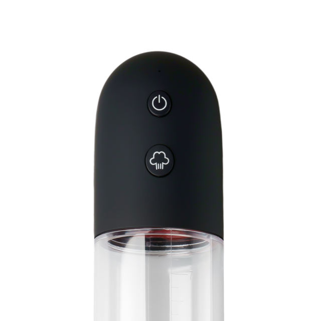 USB Port Rechargeable Automatic Penis Pump with Black Sleeve ( Free Cock Ring )