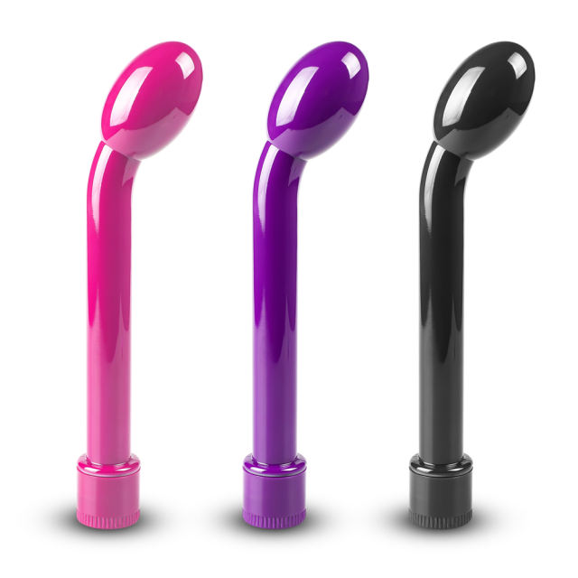 8.1'' Black G-Spot Simline Vibe (100% Waterproof)