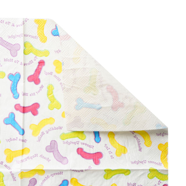 Pecker Party Napkins (6 PCS in Polybag with Header)