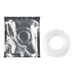 4 CM Clear Color Thick Stretchy Cock Ring