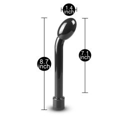 8.1'' Black G-Spot Simline Vibe (100% Waterproof)