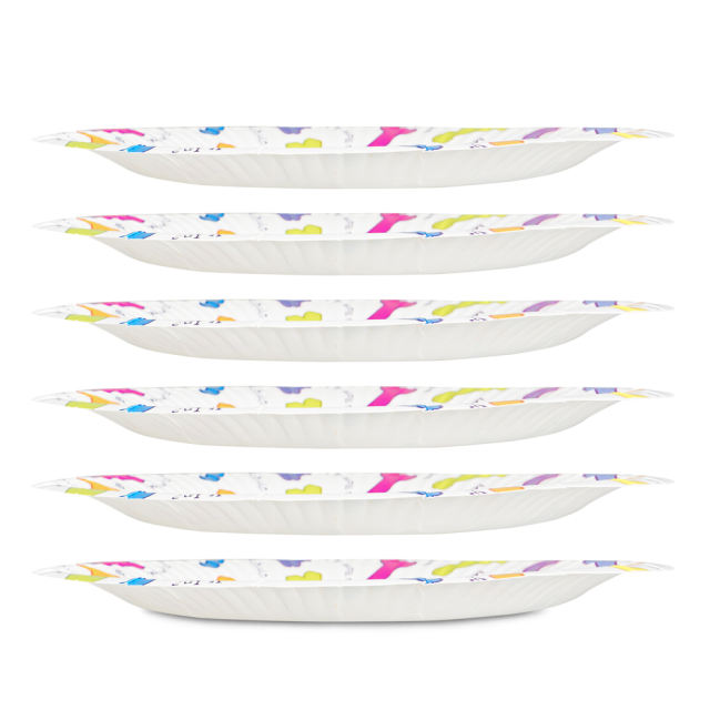 Pecker Party Paper Plates (6 PCS in Polybag with Header)