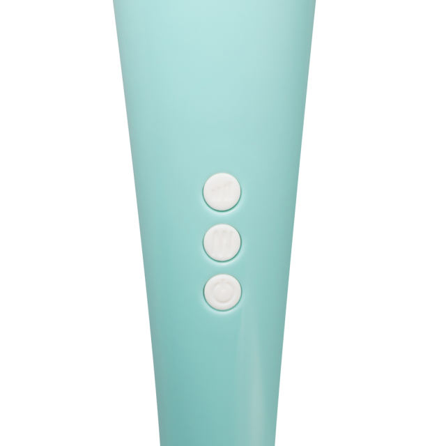 Green Color 20-Mode Whisper Quiet Wand Massager (USB Recharging)