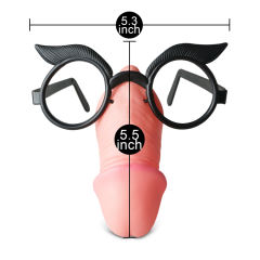 Sexy Male Nose with Eye-glasses