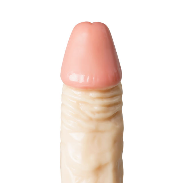 8.1'' Flesh Color Realistic Dildo with Balls