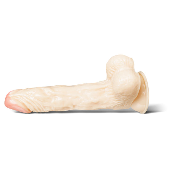 8.1'' Flesh Color Realistic Dildo with Balls