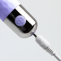 3.8'' Purple Color 10-Speed USB Recharging Silicone Vibrator