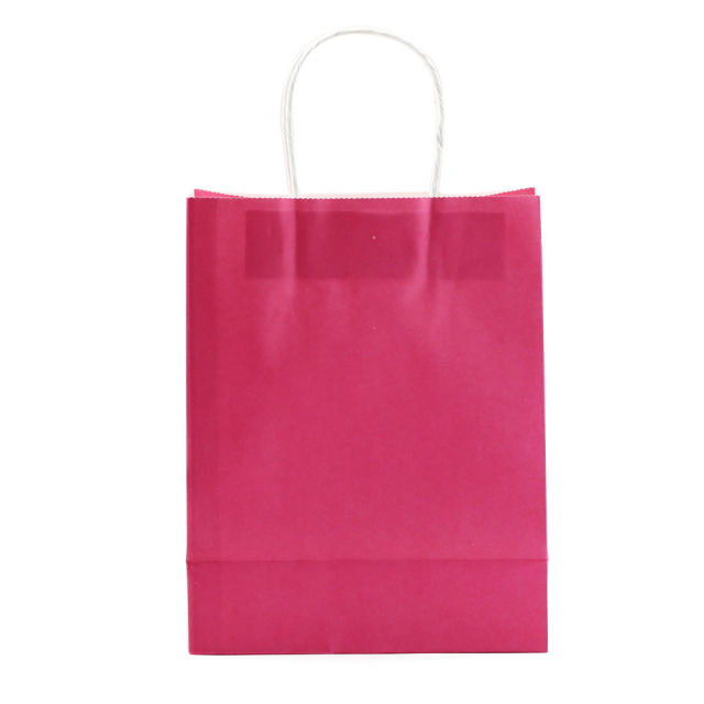 Magenta Color Medium Size Gift Bags ( 11 CM x 21 CM x 27 CM )