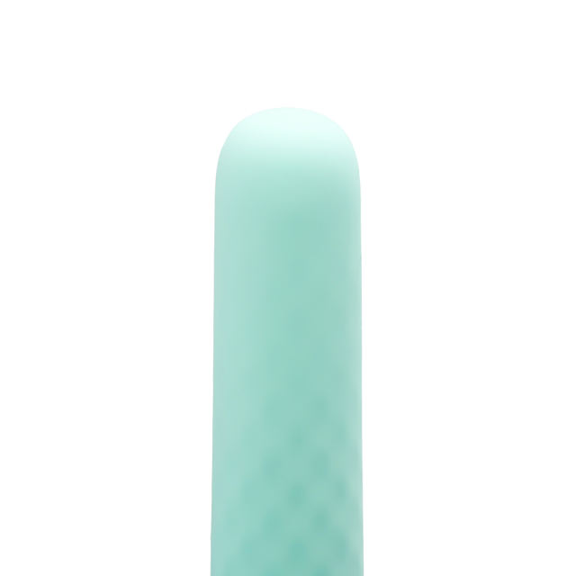 3.8'' Green Color 10-Speed USB Recharging Silicone Vibrator