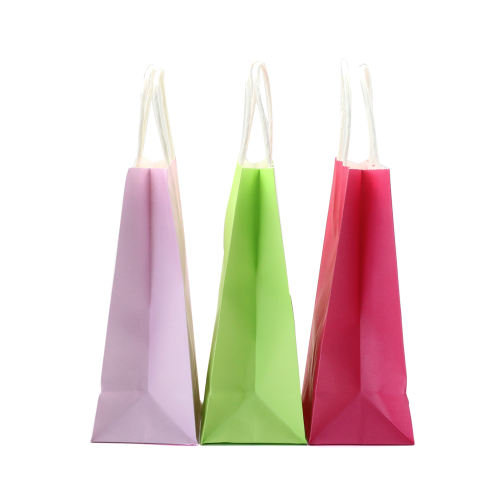 Purple Color Small Size Gift Bags ( 8 CM x 13.5 CM x 21 CM )