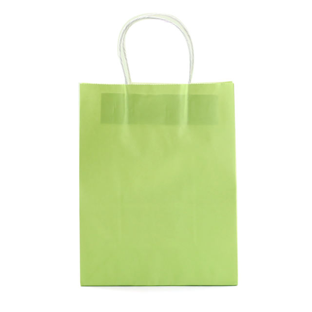 Green Color Medium Size Gift Bags ( 11 CM x 21 CM x 27 CM )