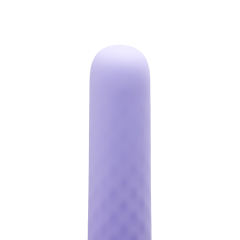 3.8'' Purple Color 10-Speed USB Recharging Silicone Vibrator