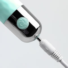 3.8'' Green Color 10-Speed USB Recharging Silicone Vibrator