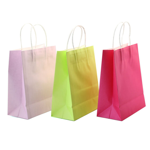 Magenta Color Medium Size Gift Bags ( 11 CM x 21 CM x 27 CM )