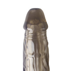 6.9'' Clear Black Penis Extender