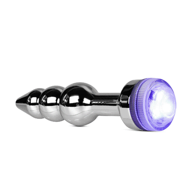 Metal Butt Plug with Light Type IV ( Non Vibrating )