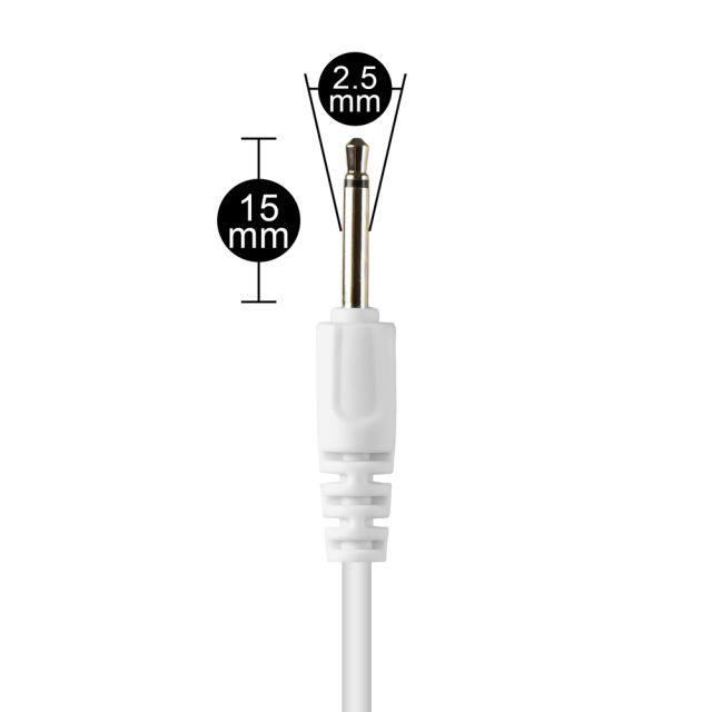 DC Pin Connector Charging Cable (15mm)