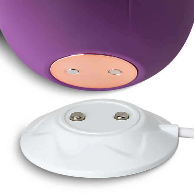 7-Function Purple Color Silicone Clitoral Sucking Rose Vibrator