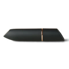Black 10-Speed Rechargeable 9 cm Vibrating Bullet
