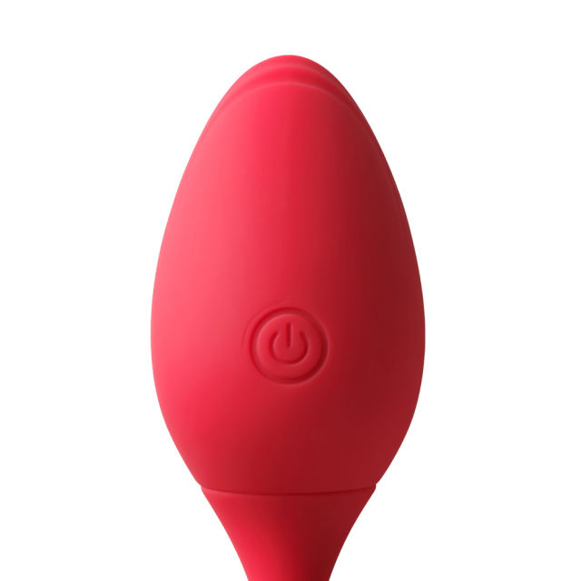 Red 9-Speed App-Controlled Vibrating Massager