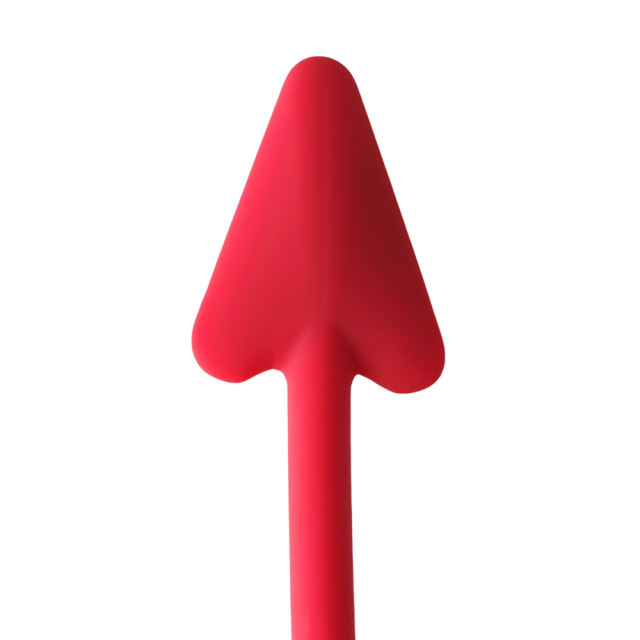 Red 9-Speed App-Controlled Vibrating Massager