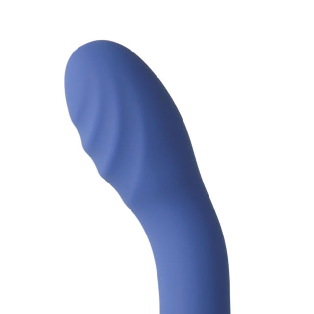 10-Speed Blue Rechargeable Silicone Classic G-Spot Vibrator