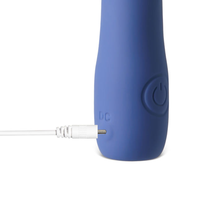 10-Speed Blue Rechargeable Silicone Classic G-Spot Vibrator