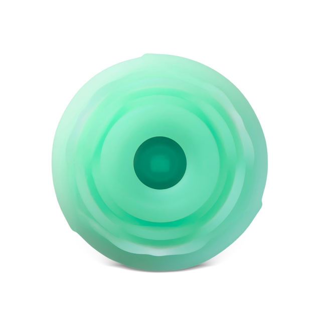 Glow-in-the-Dark 10-Function Green Silicone Rechargeable Clitoral Sucking Rose Sex Toy