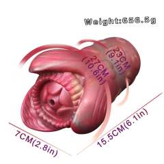 6.30'' Pink Silicone Masturbator