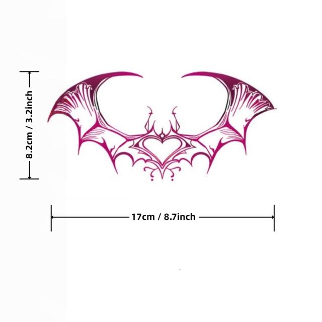 Glowing Thorn Bracelet Temporary Tattoo – Luminous, Waterproof, Skin-Safe