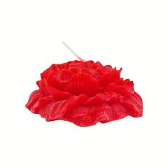 Skin-Safe Red Rose Wax Scented Candle