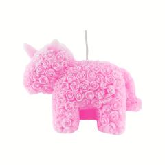 Skin-Safe Pink Unicorn-Shaped Wax Scented Candle