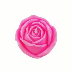 Skin-Safe Pink Flower Shape Wax Scented Candle