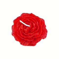 Skin-Safe Red Rose Wax Scented Candle