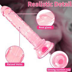 3-Piece Multicolor TPE Dildo Set