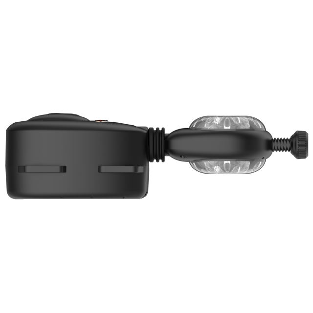 9-Speed Black Rechargeable Remote Controlled Wearable Male Masturbator with  Vibrating & Stroking Functions