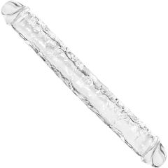 13.20'' Clear Body-Safe TPE Double Ended Dildo