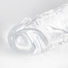 13.20'' Clear Body-Safe TPE Double Ended Dildo