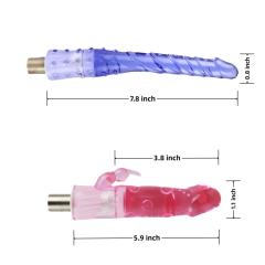 Black Adjustable Thrusting Sex Machine with 6 Attachments & Plug-In Power – 85° Angle Adjustment