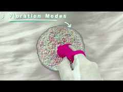 9-Speed Magenta App-Controlled Rechargeable Silicone Finger Vibrator with USB Magnetic Charging